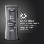 DOVE MEN + CARE Antiperspirant Deodorant Charcoal Natural Inspired Deodorant for Men, 2.6 Ounce (Pack of 4) - Image 6